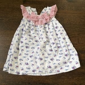 Bella Bliss Girls Sailboat Dress
